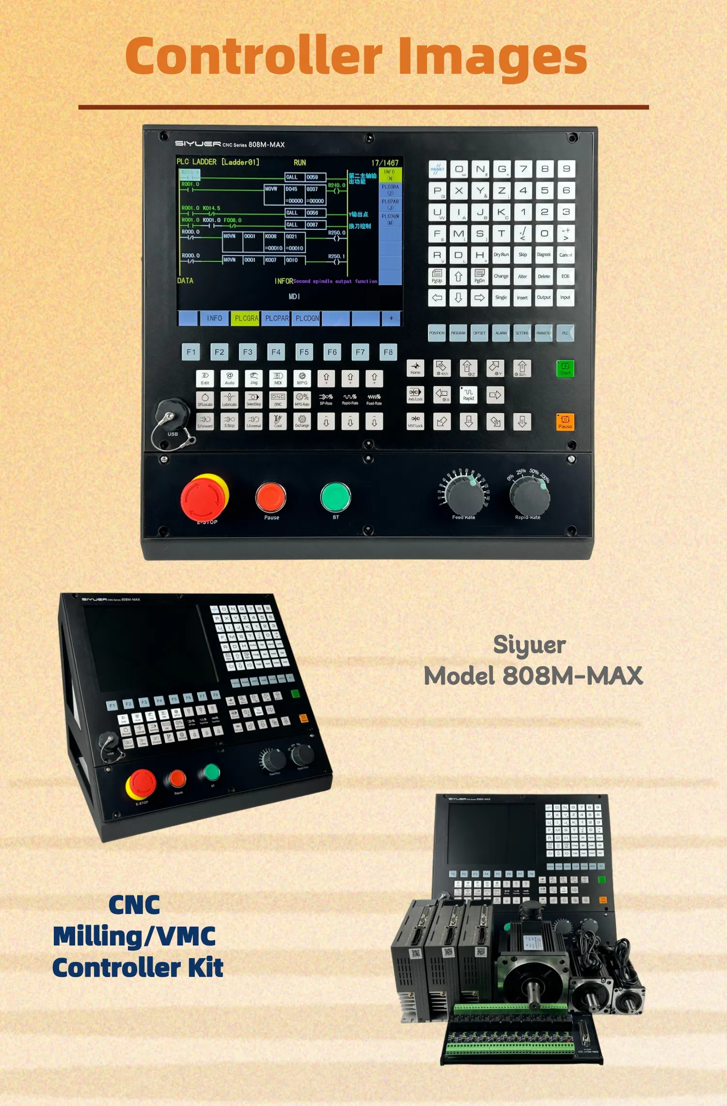 Sistema Servo CNC 4 Eixo