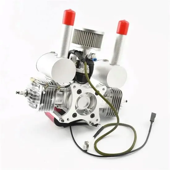 2-Stroke Motor de Deslocamento com Bateria de Partida para Sistemas de Transmissão de Potência de VANT