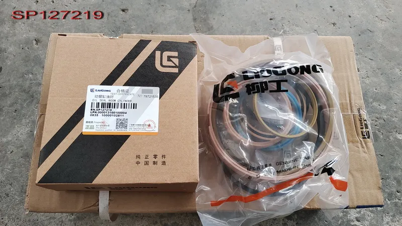 Sp127219 Kit de Reparação de Vedação de Cilindro de Amortecimento para Liugong Clg856 Peça de Reposição para Carregadeira