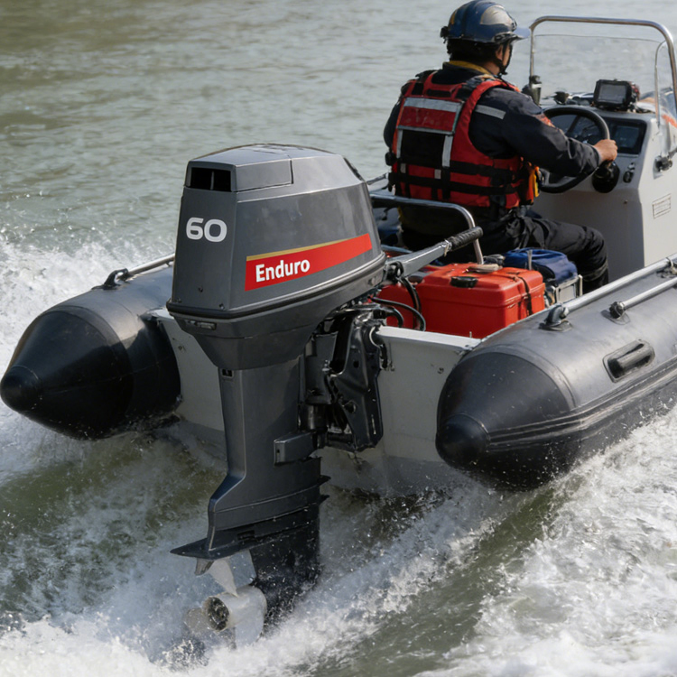 YAMAHA Enduro 60HP Motor de Fora de Borda 0.610L Capacidade de Óleo de Engrenagem Sistema de Propulsão Marinha