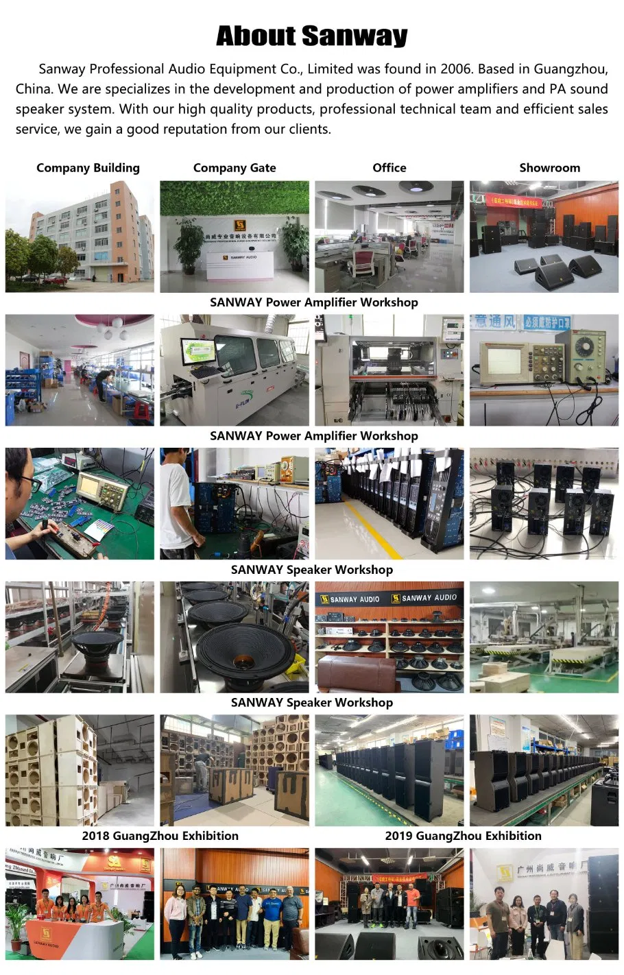 Vr10&S30 10 Sistema de Array Lineares Alimentado de 15 Polegadas de Tops e 15 Polegadas de Subs