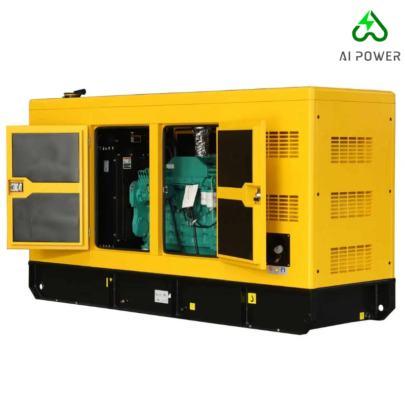 Gerador Diesel Silencioso Industrial 20/40/60/100/150/250/500 kVA Kw Cummins Kubota Deutz Weichai Baudouin/FAW/Yangdong Motor