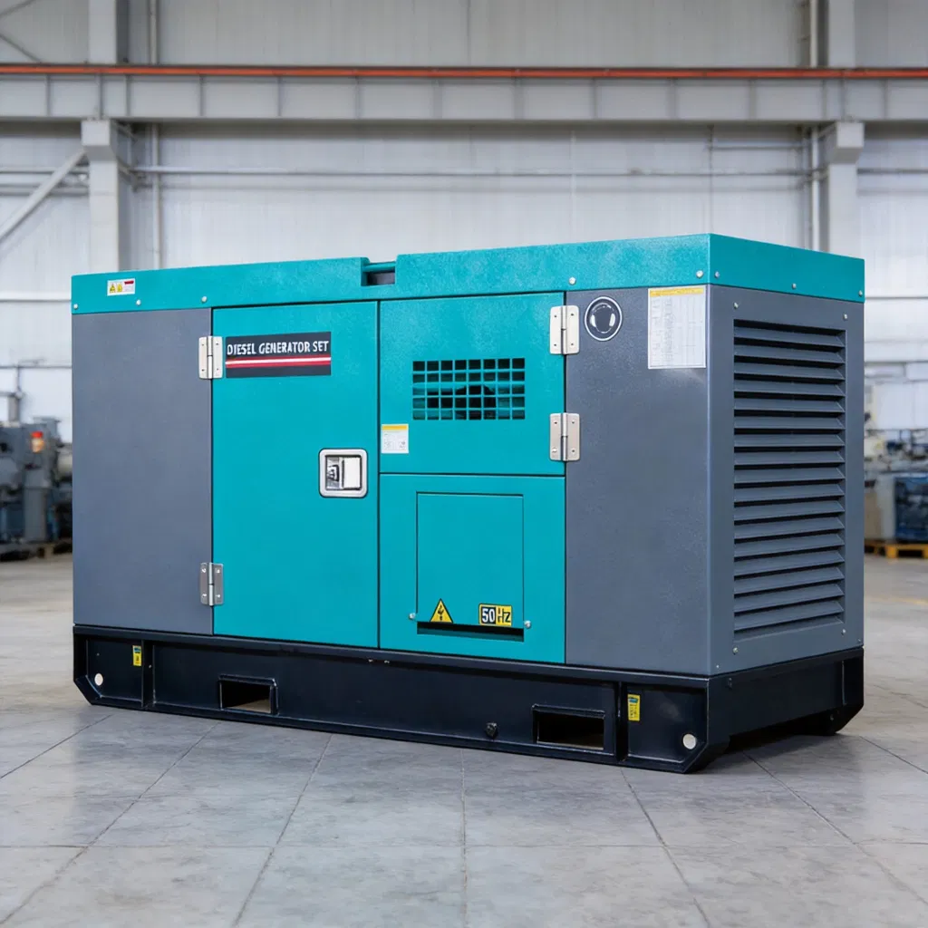 Gerador Diesel Silencioso de Alta Eficiência 800kVA Sistema Pesado de Grau de Mineração