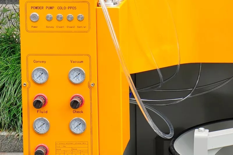 Sistema de Alimentação Automática de Pó para Linha de Pintura em Pó