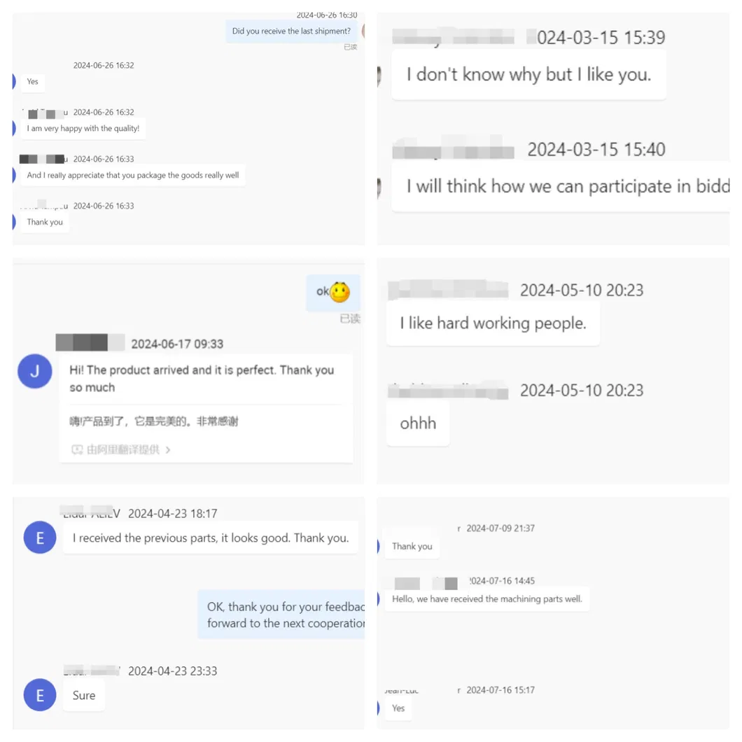 Nossos feedbacks do cliente