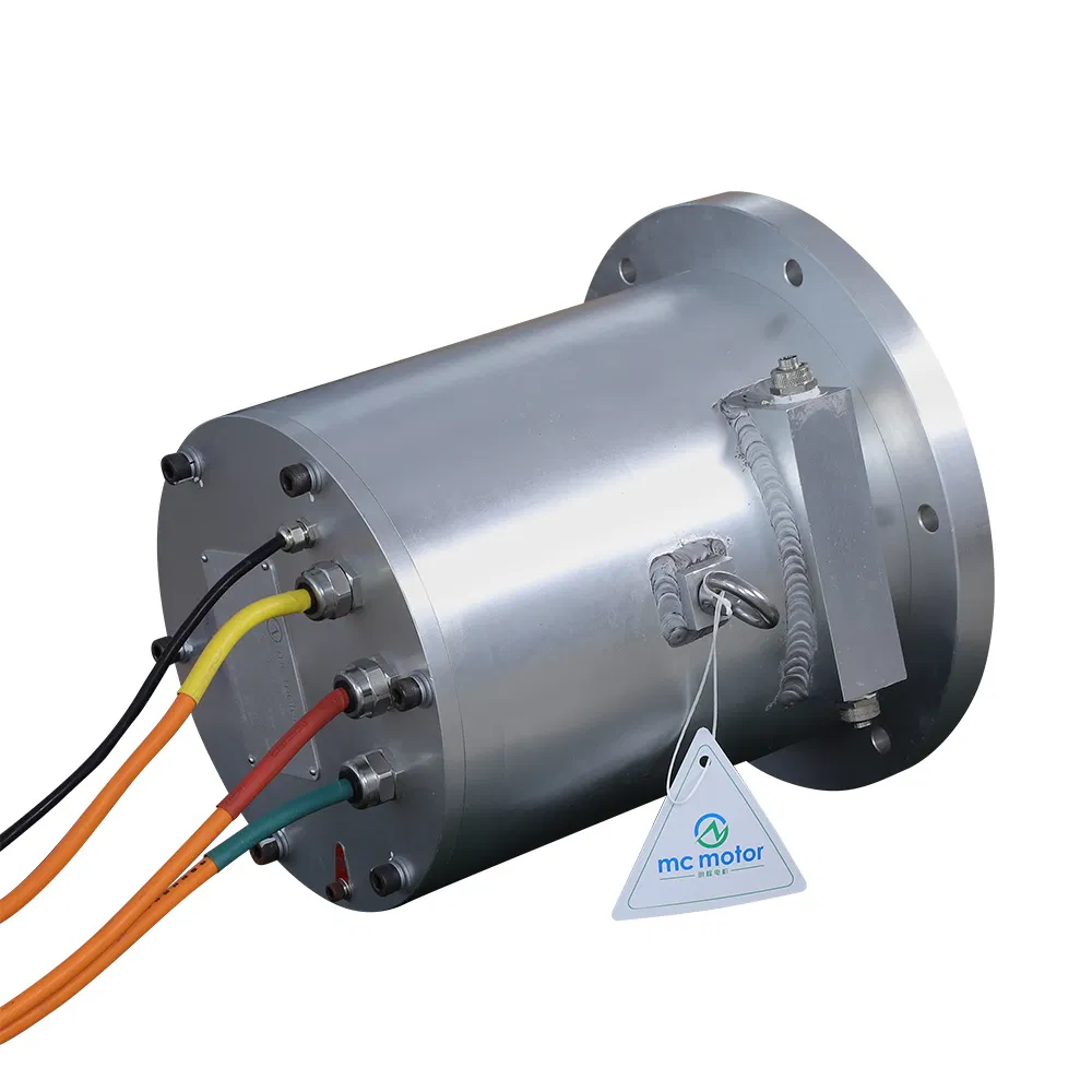 3-Phase 25kw 12000rpm Motor Elétrico Industrial Brushless Pmsm com Resfriamento a Óleo Industrial