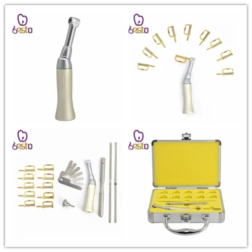 Ferramentas Odontológicas Ortodonticas Kit de Estripamento Interproximal Reciprocante com Ângulo Contra 4: 1 Sistema Ipr