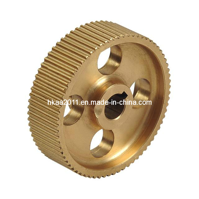 Engrenagem de acionamento do pinhão do motor de partida de cobre bronze de precisão