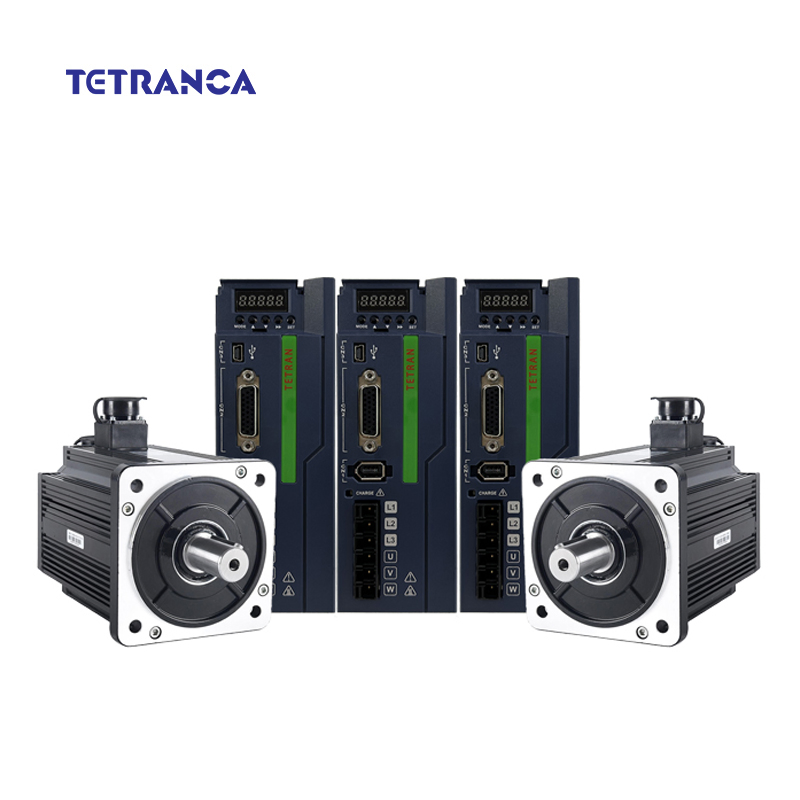 Sistema de Motor Servo Elétrico para Equipamentos de Automação Industrial (motor servo AC + driver servo)