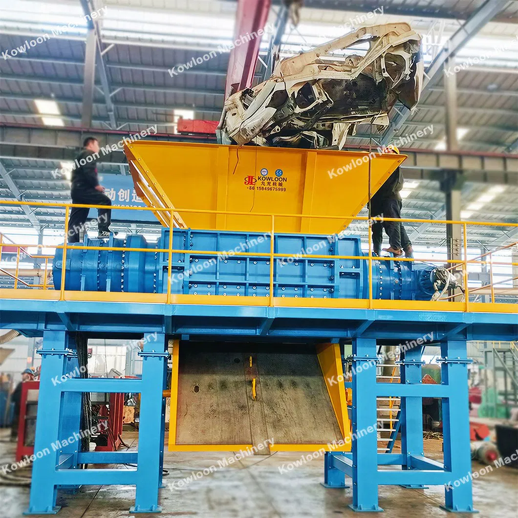 Equipamento de Recuperação de Metal de Triturador de Sucata Sistema de Reciclagem de ELV