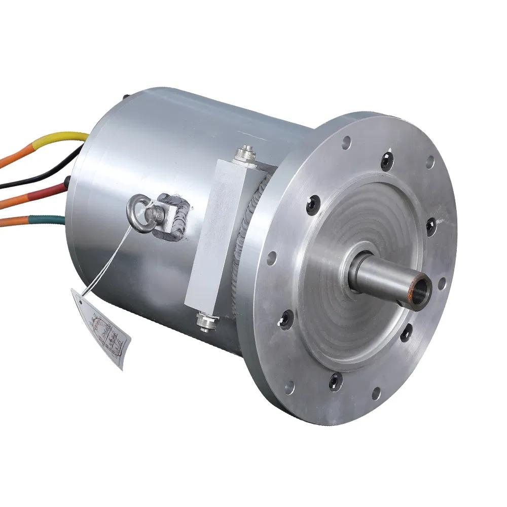 3-Phase 25kw 12000rpm Motor Elétrico Industrial Brushless Pmsm com Resfriamento a Óleo Industrial