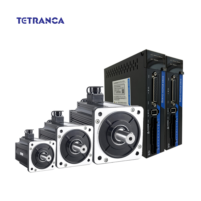Sistema de Motor Servo Elétrico para Equipamentos de Automação Industrial (motor servo AC + driver servo)