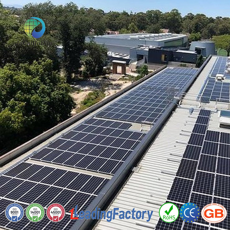 Sistema de Montagem de Trilhos para Painéis Solares Premium Jchx para Instalação Fácil