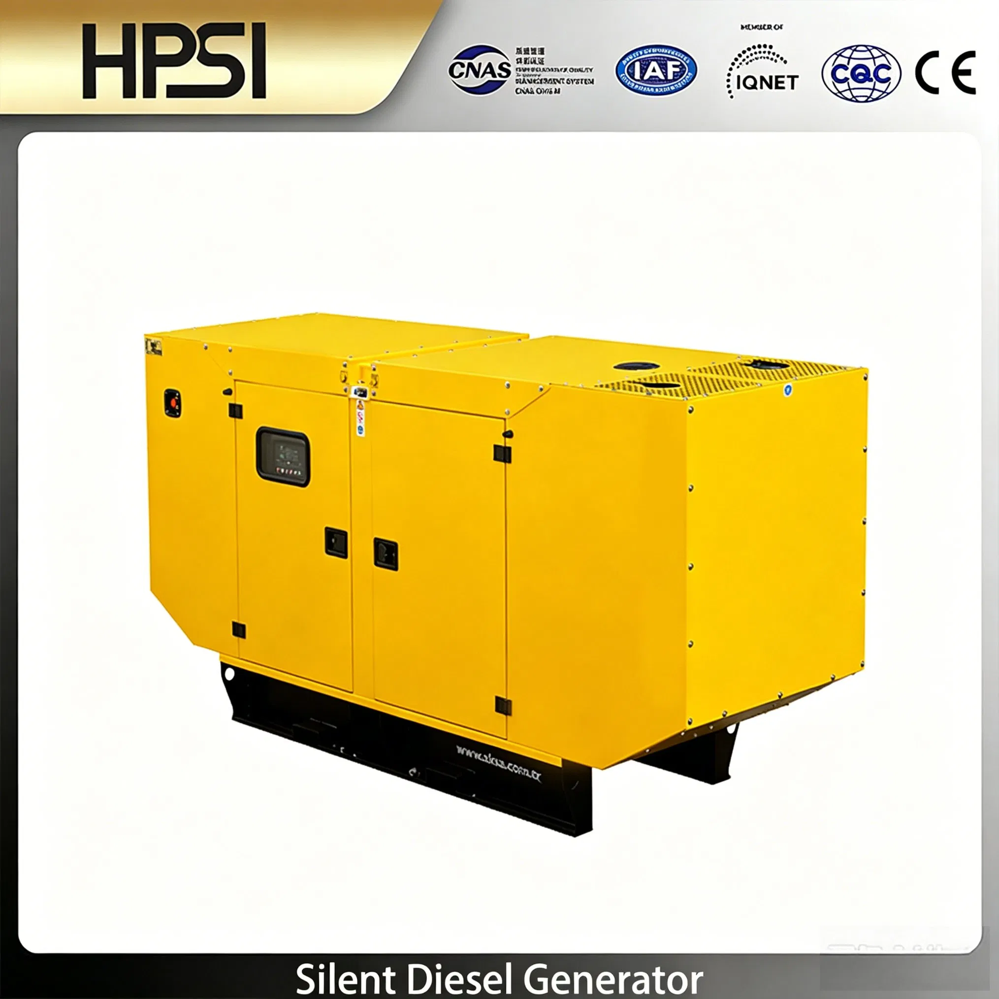 175kVA 50Hz Gerador à Prova de Som para Uso Pesado com Sistema ATS