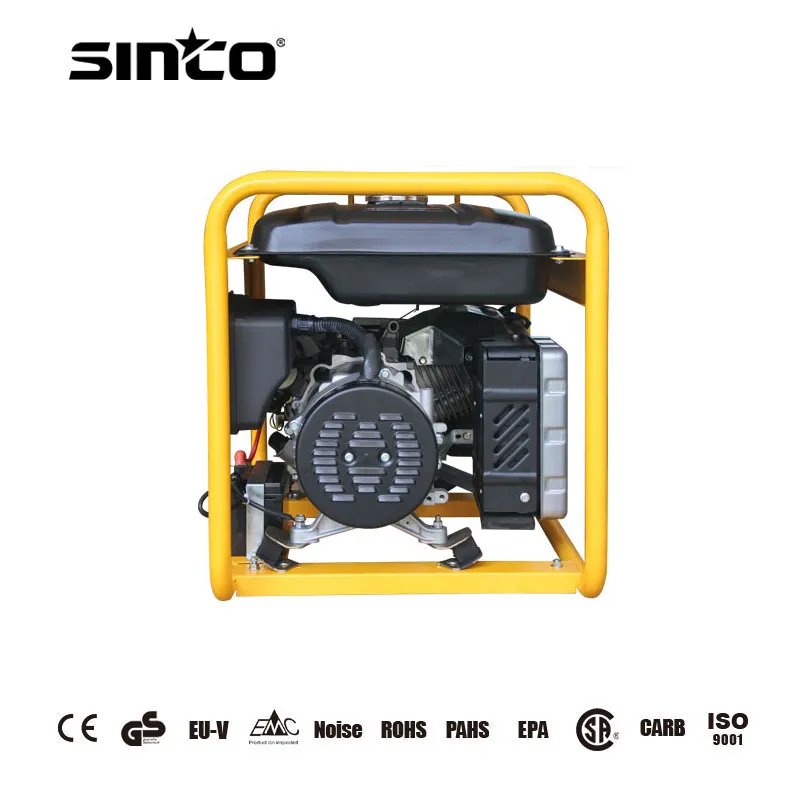5.8kw 7kw Gerador a Gasolina 240V 230V Sistema de Partida Elétrica Silencioso