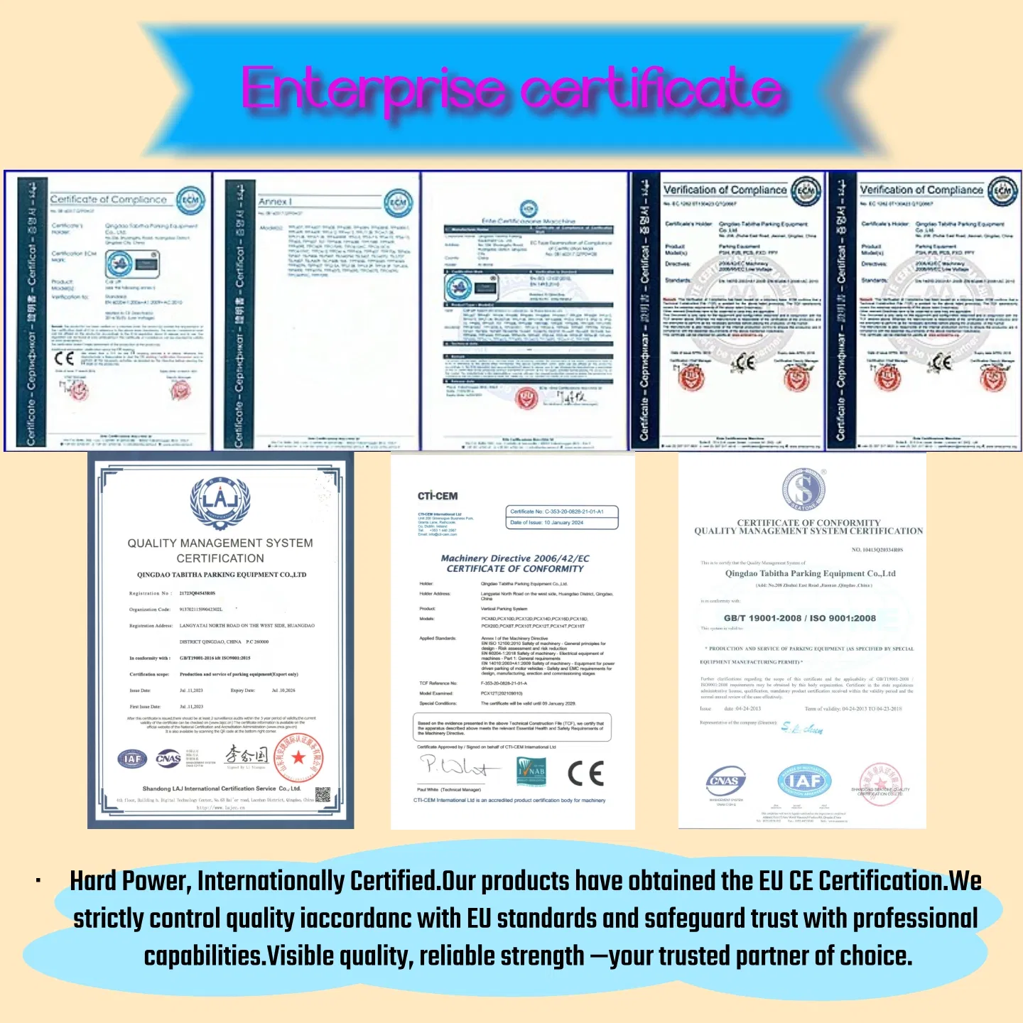 Certificado de Qualidade