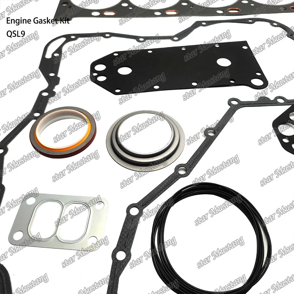 Qsl9 Kit de Juntas do Motor Adequado para Motores Cummins Peças
