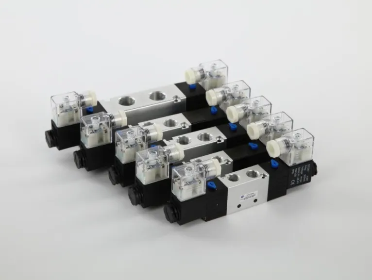 Válvula Solenoide Pneumática Componentes Pneumáticos Duráveis 4V410-15 para Controle Eficaz de Fluidos