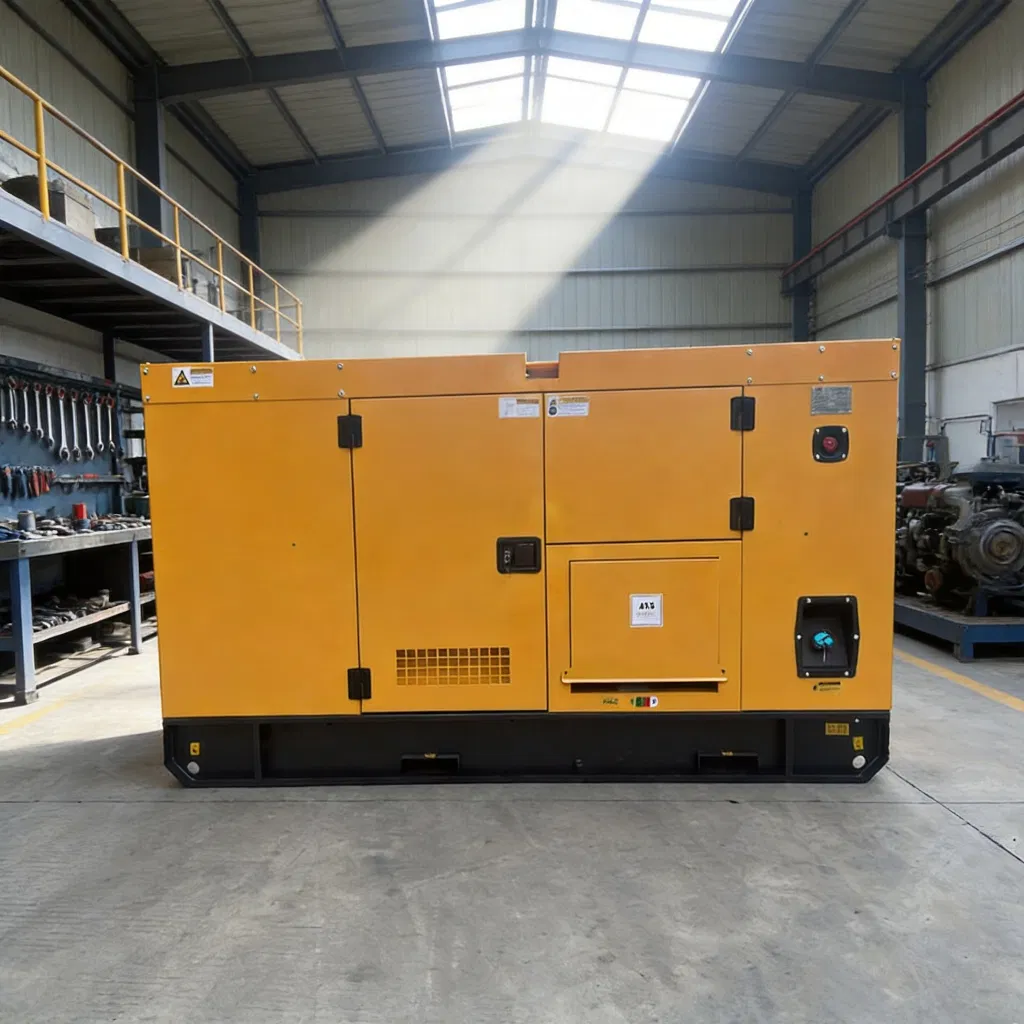 Gerador Diesel Weichai 400kw 500kw 600kw Construção Pesada Sistema Ultra Silencioso