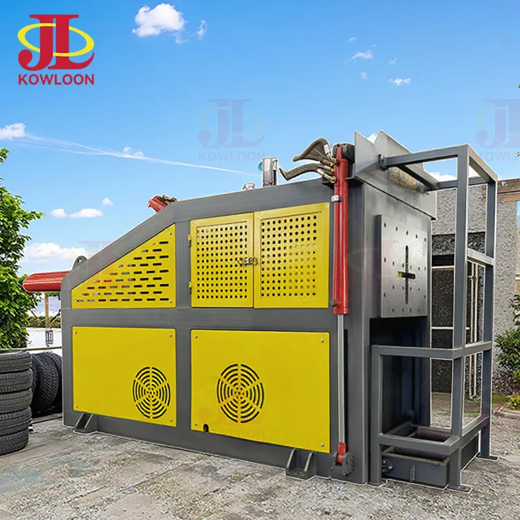 Máquina Granuladora de Borracha de Grande Capacidade Sistema de Reciclagem de Pneus de Carro Triturador Industrial de Pneus