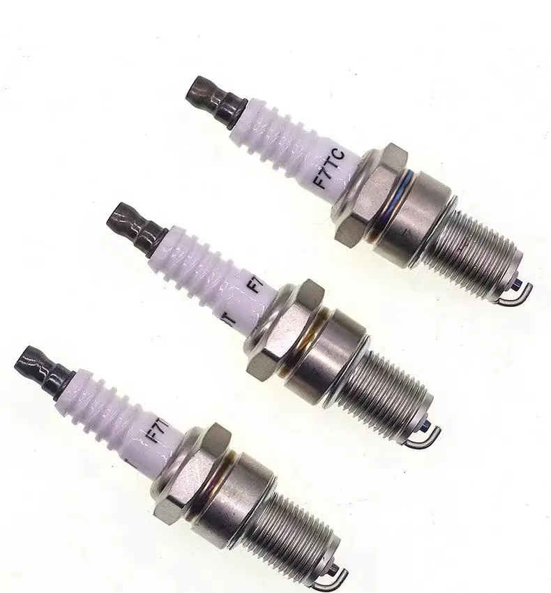 Acessórios de gerador de bomba de água de motor a gasolina, vela de ignição de microcultivador 168f170f190f