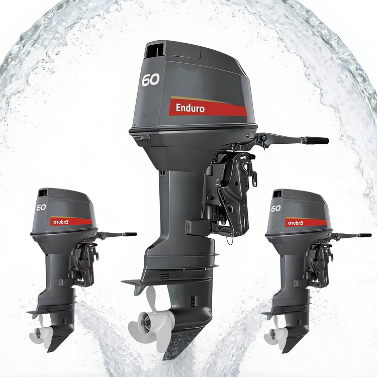 YAMAHA Enduro 60HP Motor de Fora de Borda 0.610L Capacidade de Óleo de Engrenagem Sistema de Propulsão Marinha