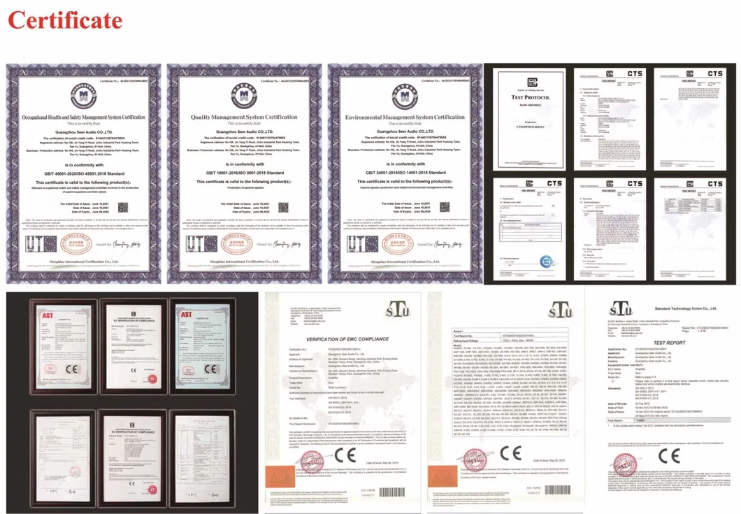 Certificados de Qualidade