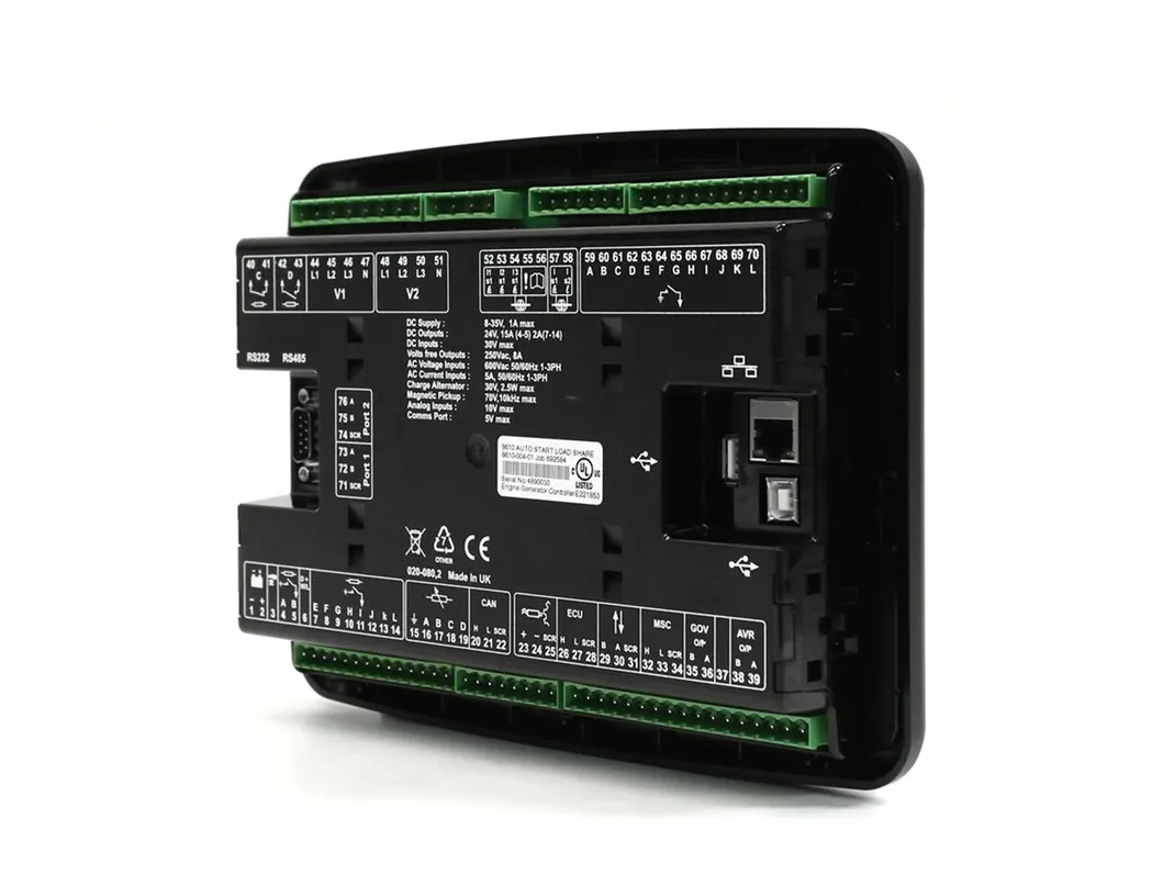 Sistema de Controle Original Deep Sea Electronics Dse8610 Mkii