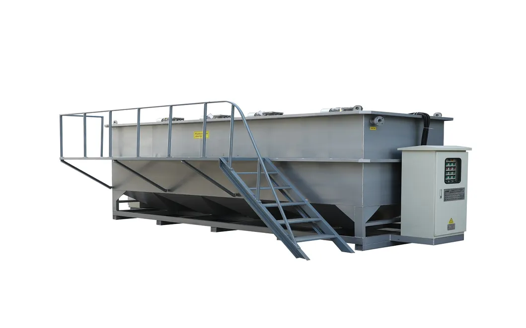 Máquina de Flotação por Ar Dissolvido Eletrocoagulação Sistema Daf para Equipamento de Tratamento de Lodo e Água