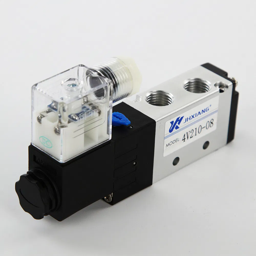 Válvula Solenoide Pneumática Componentes Pneumáticos Duráveis 4V410-15 para Controle Eficaz de Fluidos