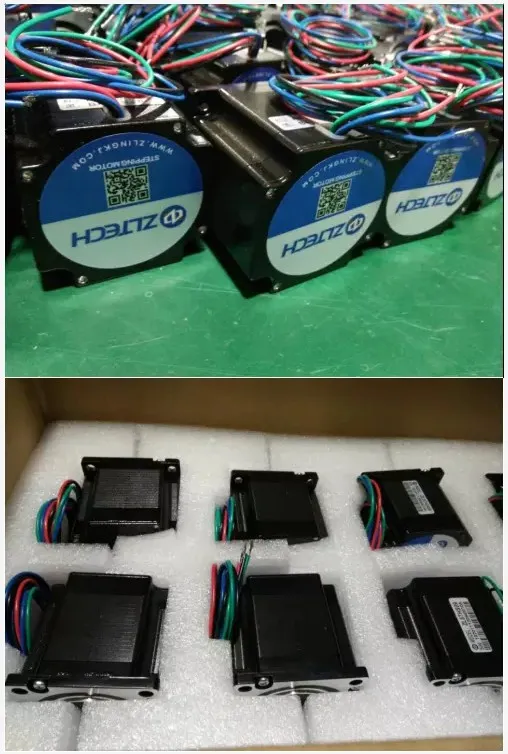 Zltech NEMA24 24V AC 200W 3000rpm 0.637n. Motor Servo Elétrico Sem Escovas com 1024 2500 Encoder de Fio para Braço Robótico