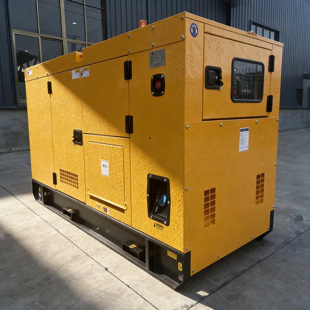 Gerador Diesel Weichai 400kw 500kw 600kw Construção Pesada Sistema Ultra Silencioso
