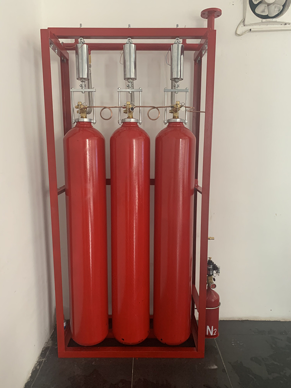 Sistema Avançado CO2 de Supressão de Incêndio para Áreas com Limitação de Oxigênio Seguras