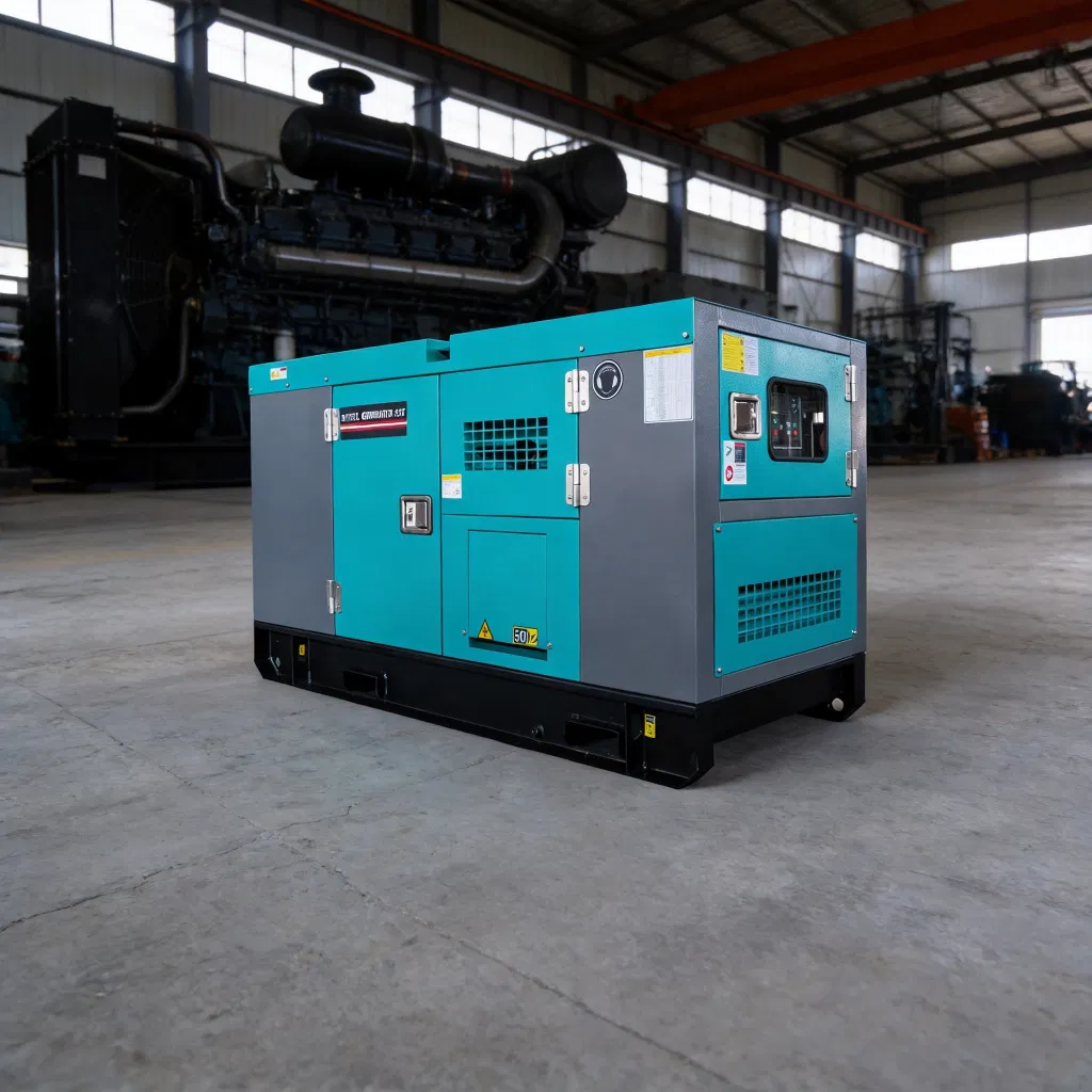 Heavy Duty Silent Diesel Generator 300kVA 400V 3-Phase Stable Industrial Output System