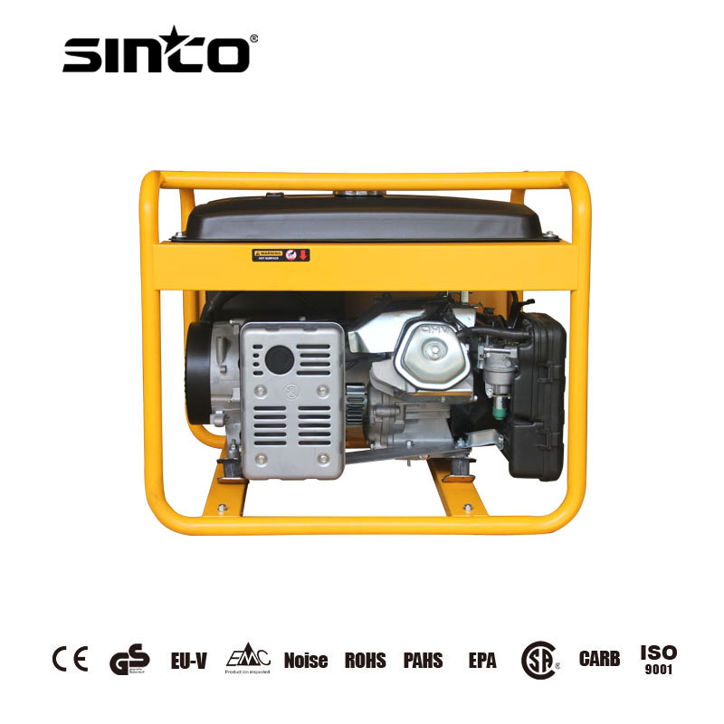 5.8kw 7kw Gerador a Gasolina 240V 230V Sistema de Partida Elétrica Silencioso