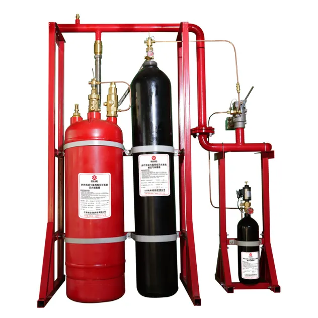 FM200 Sistema Automático de Supressão de Incêndio para Proteção de Sala de Controle