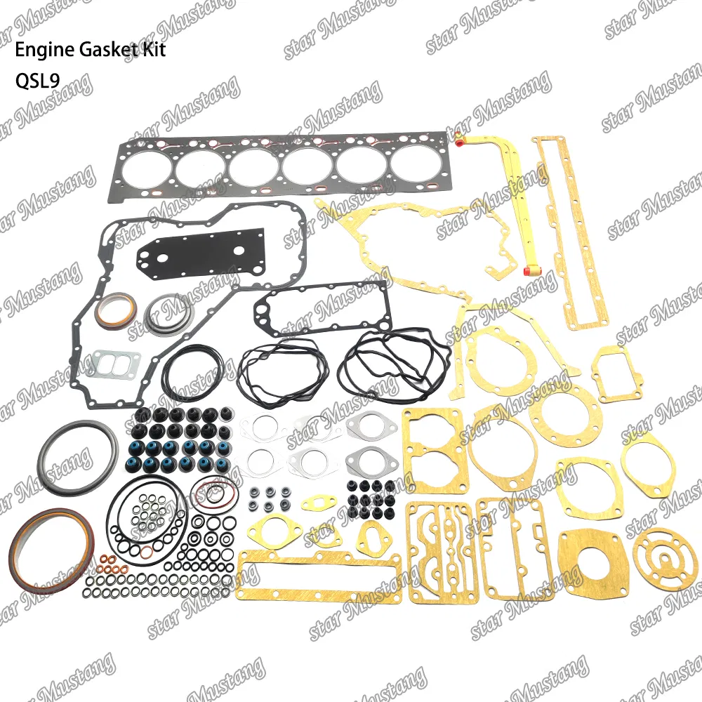 Qsl9 Kit de Juntas do Motor Adequado para Motores Cummins Peças