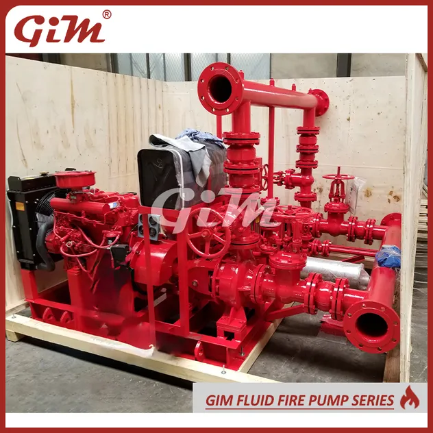 Conjunto de bomba de incêndio EDJ Fig. 3