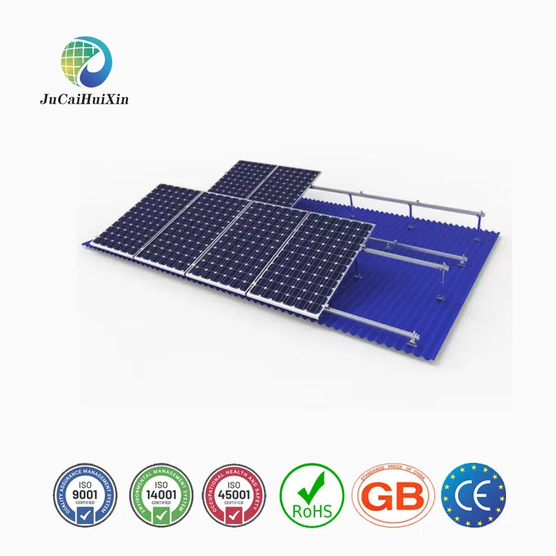Sistema de Montagem de Telhas Solares Durável para Painéis