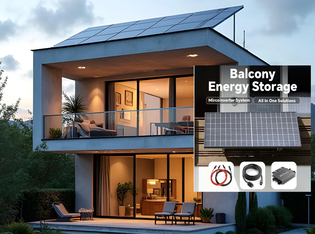 800W Sistema Solar de Balcão com LiFePO4 Armazenamento Certificado VDE para Lares na UE