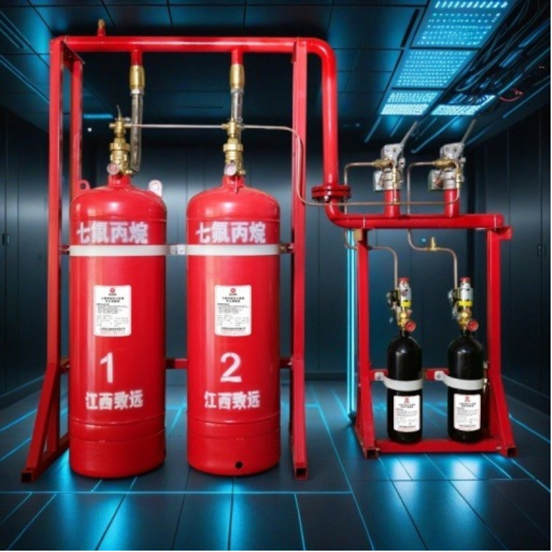 FM200 Sistema Automático de Supressão de Incêndio para Proteção de Sala de Controle