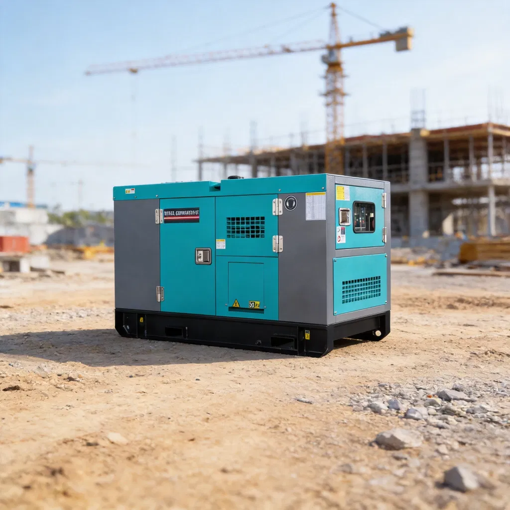 Heavy Duty Silent Diesel Generator 300kVA 400V 3-Phase Stable Industrial Output System