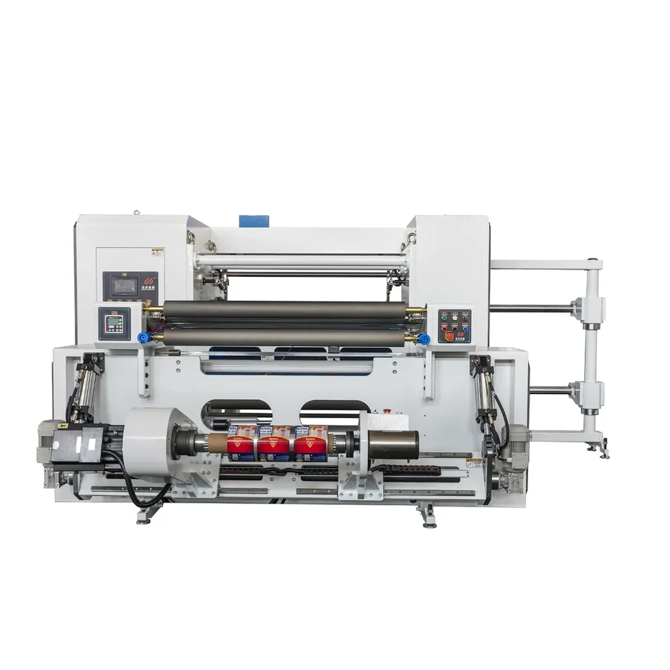 Máquina de Rebobinagem Automatizada Detalhe 2