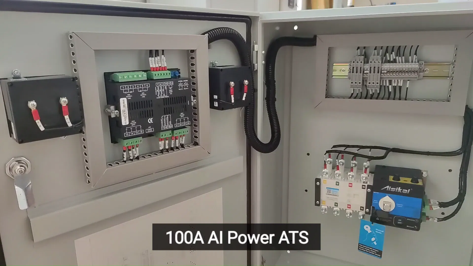 Deepsea 8610 100 kVA 3 Fases Sistema de Sincronização Automática