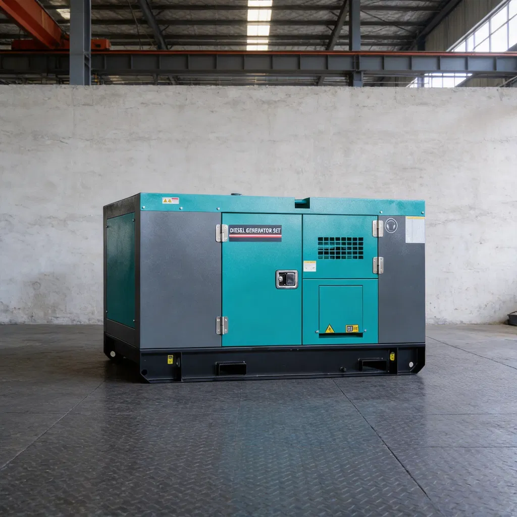 Gerador Diesel Silencioso 130kVA Sistema de Energia Pesada para Construção