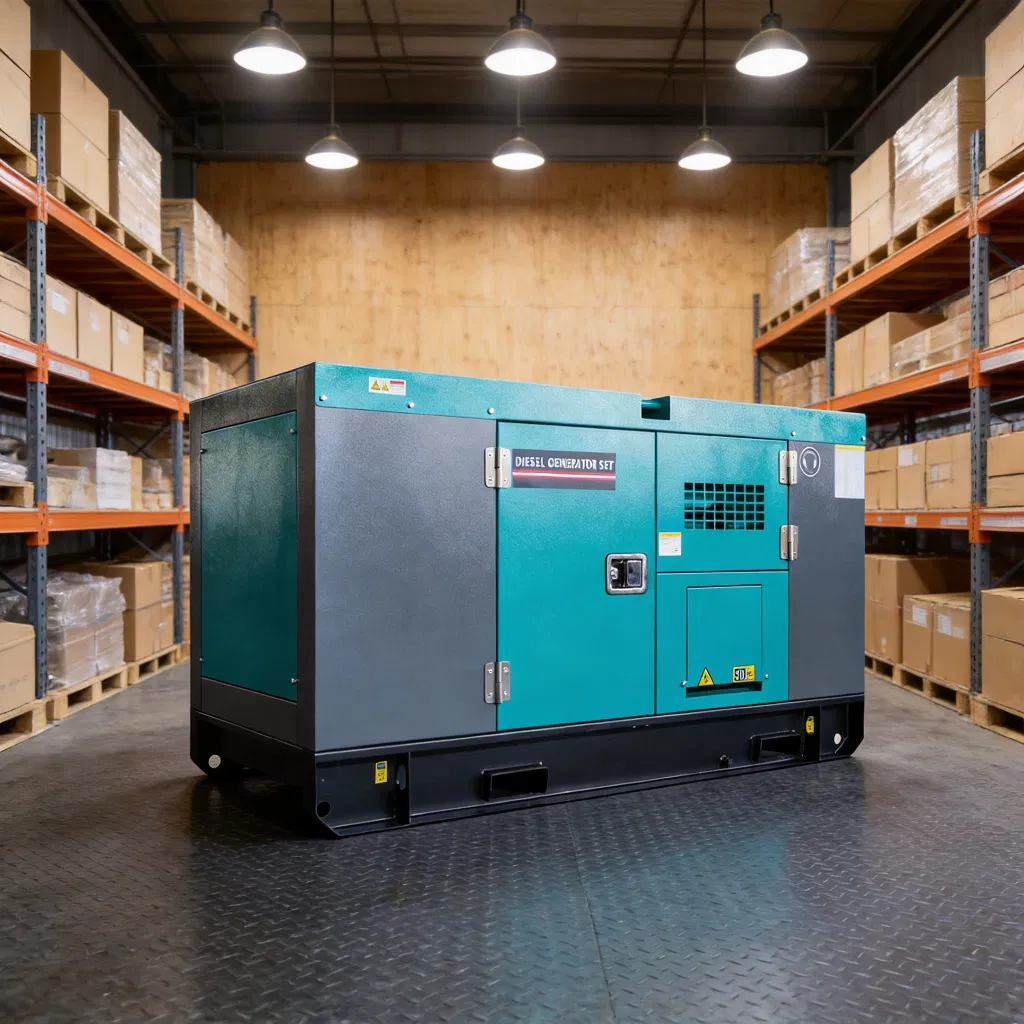 500kVA Silent Diesel Generator Heavy Duty System for Factory Continuous Operation