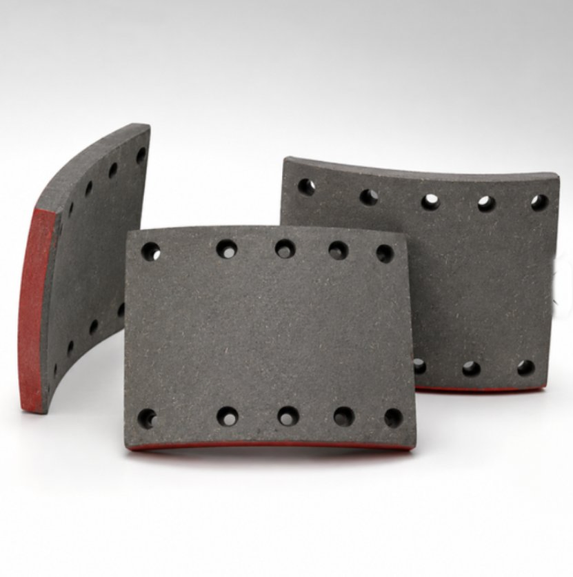 Heavy Duty Truck Brake Lining 15 14 Hole Rear Drum Brake Lining for Volvo FAW Sinotruk Dongfeng