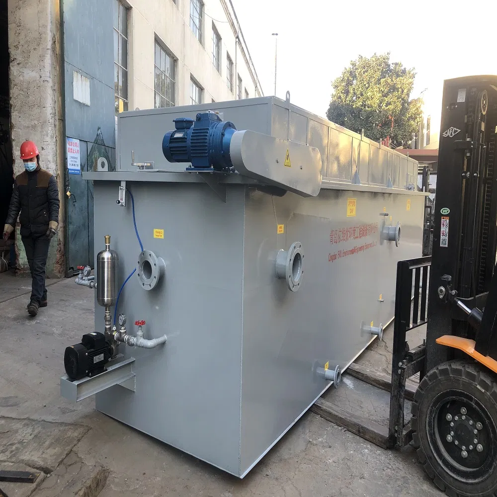 Máquina de Flotação por Ar Dissolvido Eletrocoagulação Sistema Daf para Equipamento de Tratamento de Lodo e Água