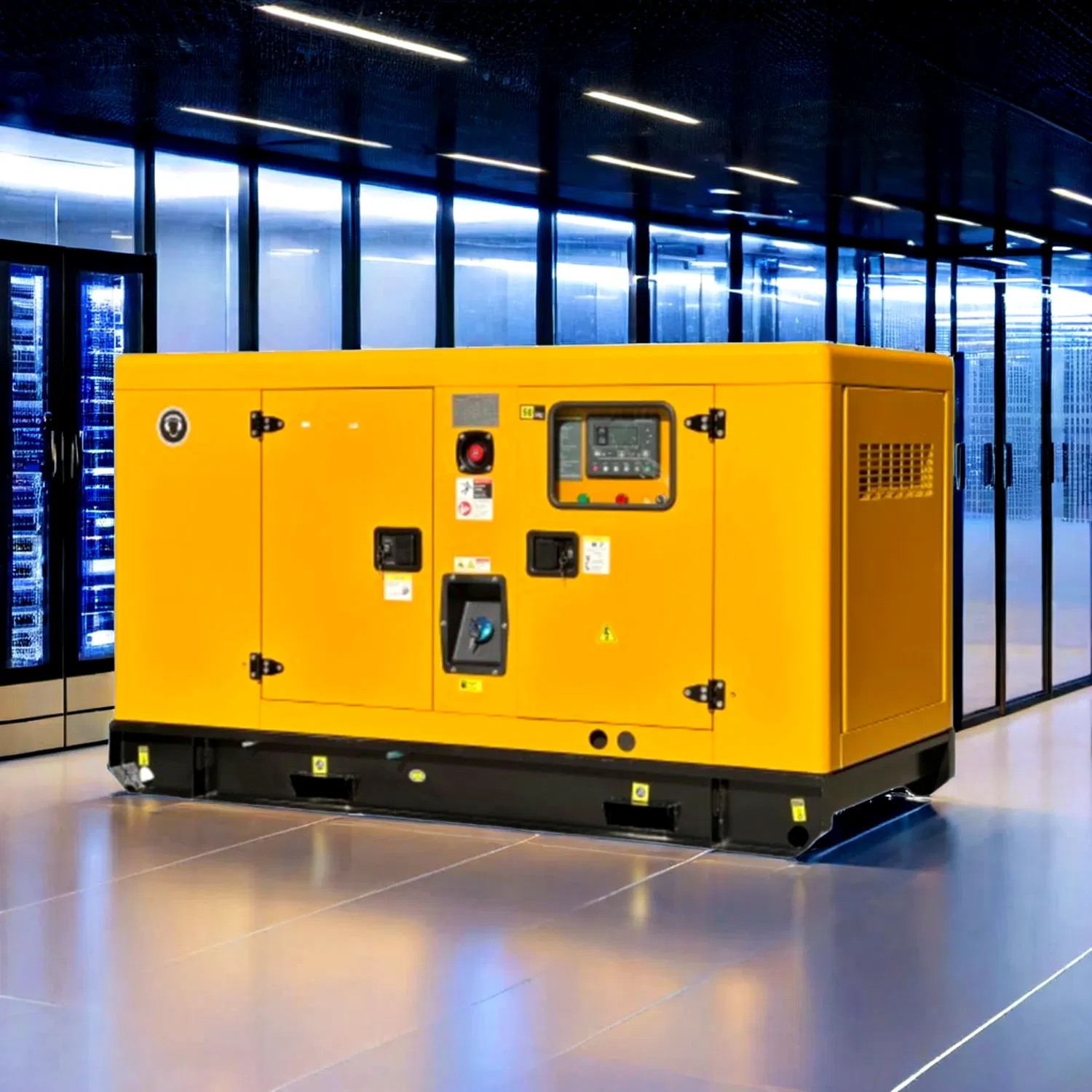 Sistema de Energia de Segurança da Instalação Prisional Cummins 63kVA Design Antivandalismo