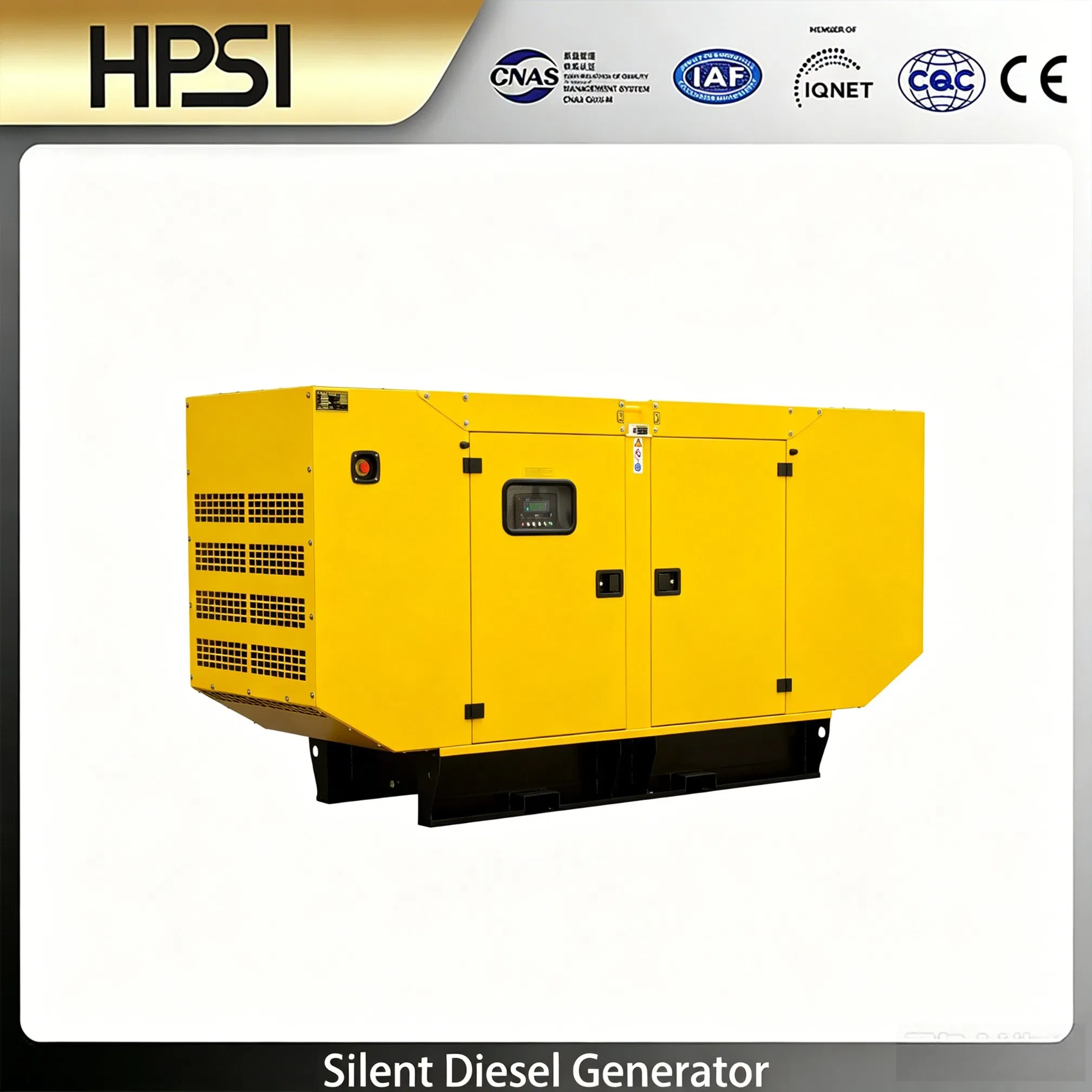 175kVA 50Hz Gerador à Prova de Som para Uso Pesado com Sistema ATS